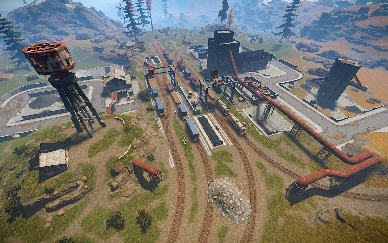 Industrial Train Yard Rust Wiki Fandom Powered By Wikia 2003 Impala Heater Box Location Train Yard Fuse Box Location